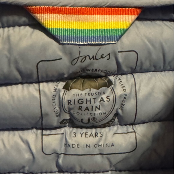 NWOT. Joules. Girls Vest. 3 Years Old. - Picture 4 of 5